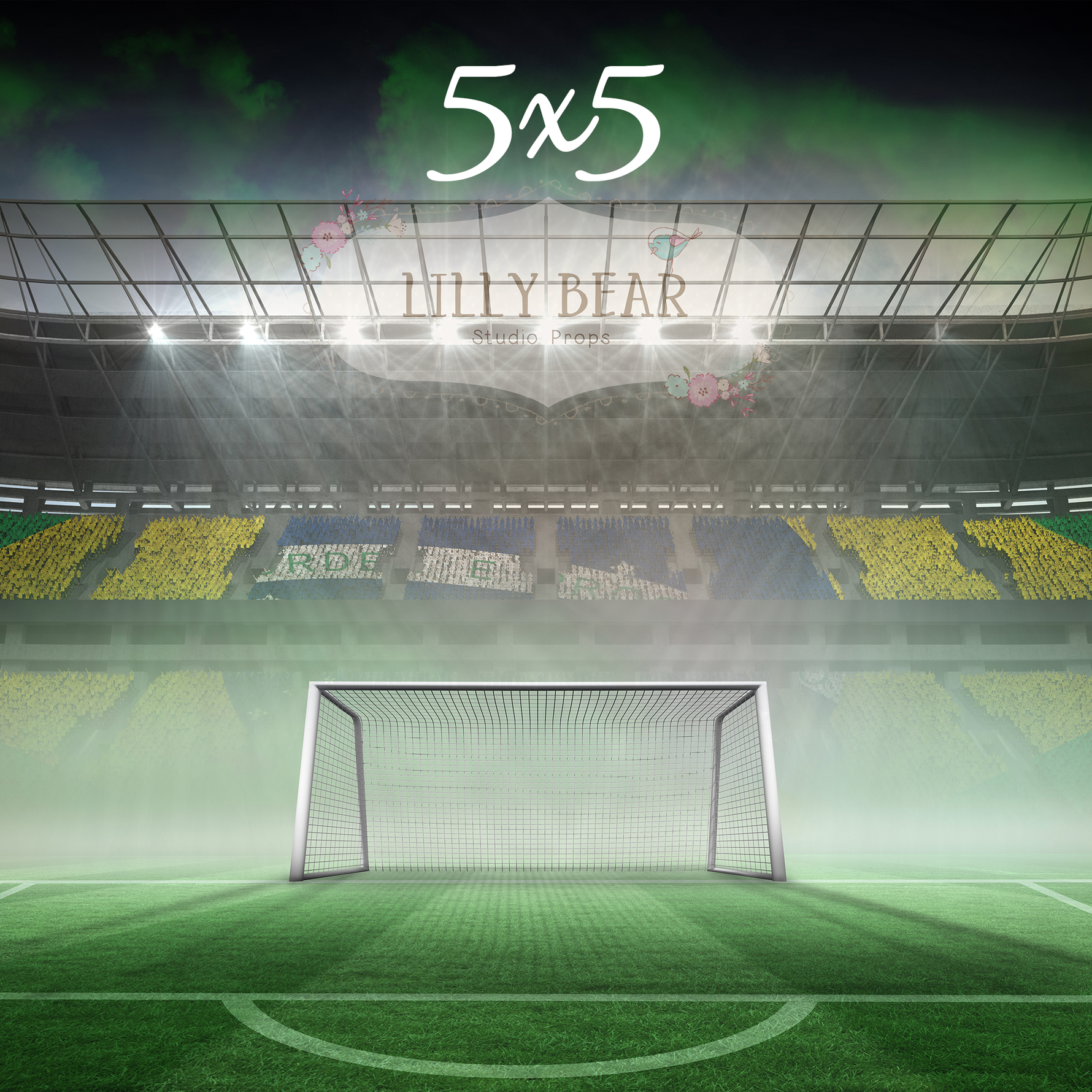 Just For Kicks by Lilly Bear Studio Props sold by Lilly Bear Studio Props, FABRICS - soccer - soccer field - sports