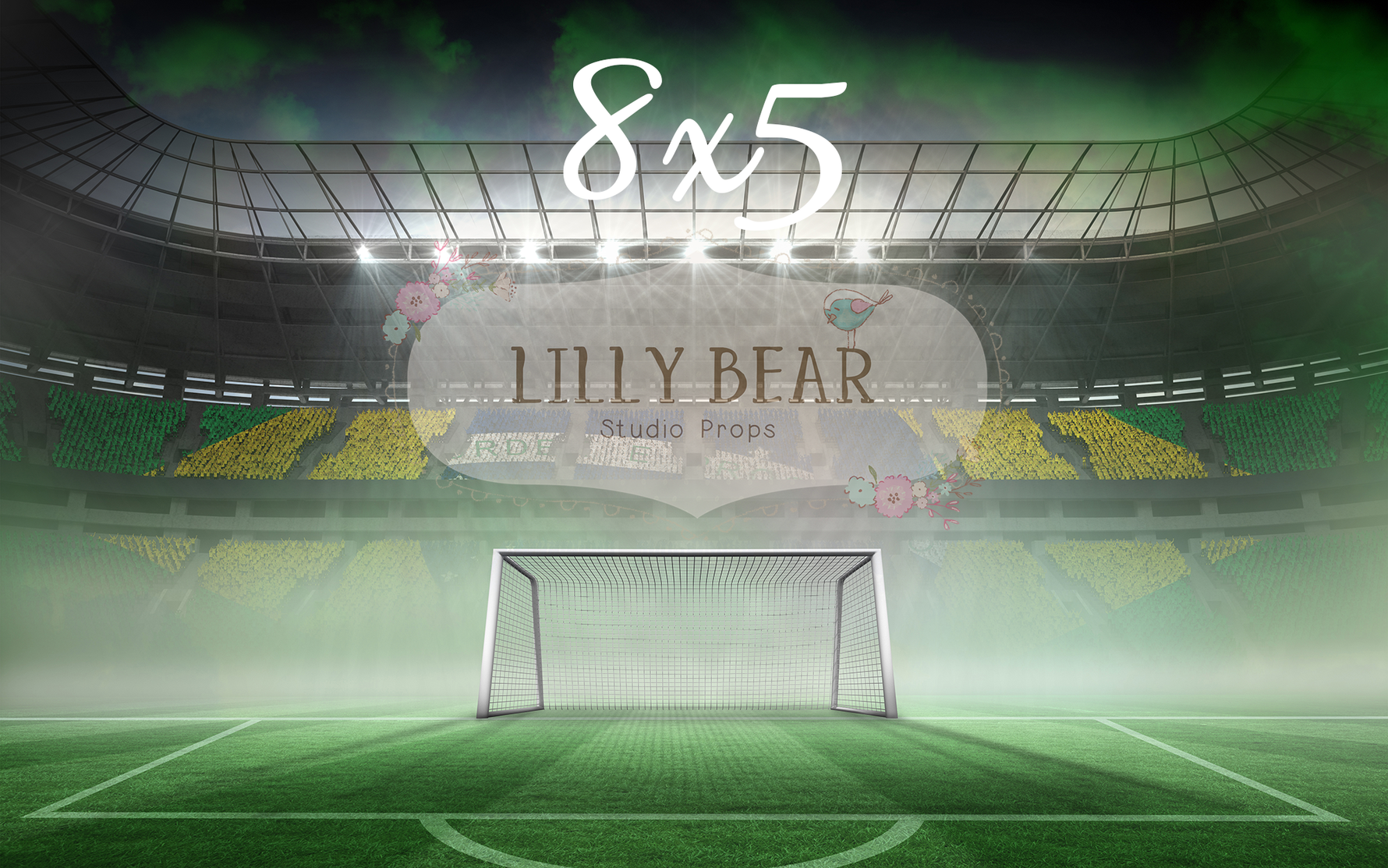 Just For Kicks by Lilly Bear Studio Props sold by Lilly Bear Studio Props, FABRICS - soccer - soccer field - sports