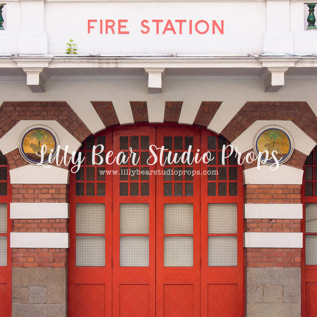 Sound Your Sirens - Lilly Bear Studio Props, axe, fire, fire chief, fire extinguisher, fire hose, fire hydrant, fire station, fire truck, firefighters, fireman, fireman hat
