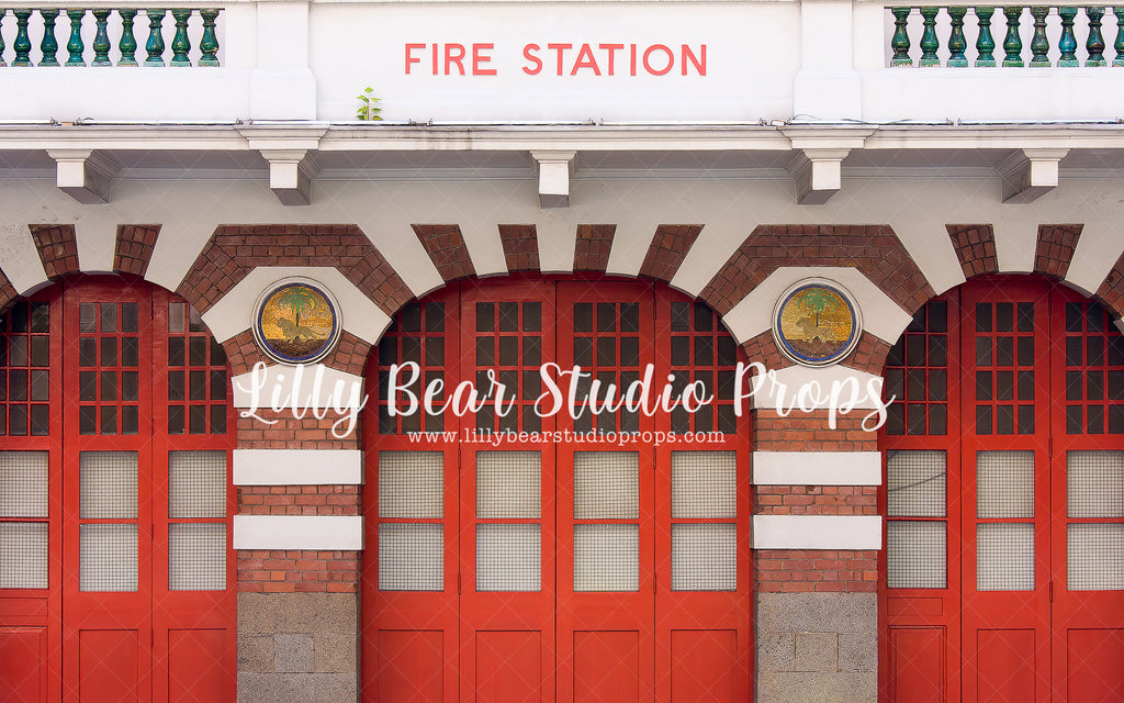 Sound Your Sirens - Lilly Bear Studio Props, axe, fire, fire chief, fire extinguisher, fire hose, fire hydrant, fire station, fire truck, firefighters, fireman, fireman hat
