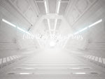Spaceship Gateway - Lilly Bear Studio Props, alien, aliens, astronaut, dark moon, Dark Side, darthvader, death star, full moon, galaxy, galaxy space, glowing moon, jedi, make the force be with you, may the 4th be with you, Millennium Falcon, moon, moon and stars, moon stars, moons, night moon, space, spacecraft, spaceship, star wars, stars, Stormtrooper, the force, UFO, white spaceship, Wrinkle Free Fabric, yoda, yoda one, yoda star wars