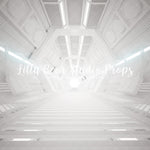 Spaceship Gateway - Lilly Bear Studio Props, alien, aliens, astronaut, dark moon, Dark Side, darthvader, death star, full moon, galaxy, galaxy space, glowing moon, jedi, make the force be with you, may the 4th be with you, Millennium Falcon, moon, moon and stars, moon stars, moons, night moon, space, spacecraft, spaceship, star wars, stars, Stormtrooper, the force, UFO, white spaceship, Wrinkle Free Fabric, yoda, yoda one, yoda star wars