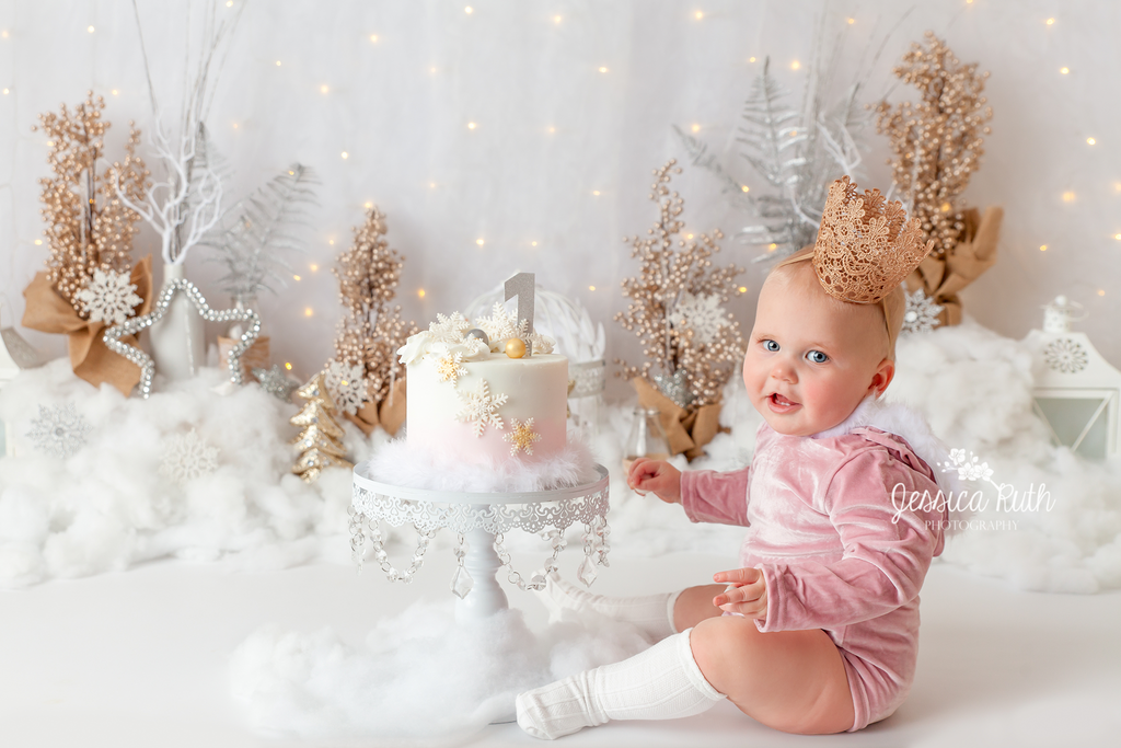 Sparkle Gold Winter by Jessica Ruth Photography sold by Lilly Bear Studio Props, christas snow - christmas - christmas