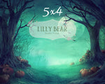 Spooky Night by Lilly Bear Studio Props sold by Lilly Bear Studio Props, FABRICS - graveyard - halloween - night - nigh