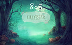 Spooky Night by Lilly Bear Studio Props sold by Lilly Bear Studio Props, FABRICS - graveyard - halloween - night - nigh