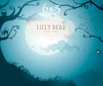 The Nightmare Before by Lilly Bear Studio Props sold by Lilly Bear Studio Props, FABRICS - forest - ghost - halloween