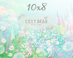 Spring Meadow by Lilly Bear Studio Props sold by Lilly Bear Studio Props, FABRICS - field of flowers - floral - flower