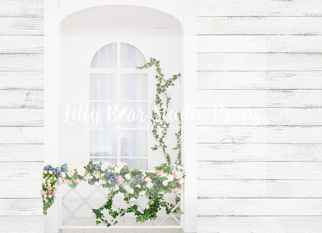 Spring Floral Window - Lilly Bear Studio Props, boho spring, FABRICS, flower barn doors, flower garden, flower window, flowers, spring, spring garden, spring window