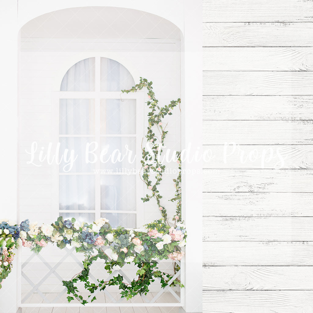 Spring Floral Window - Lilly Bear Studio Props, boho spring, FABRICS, flower barn doors, flower garden, flower window, flowers, spring, spring garden, spring window