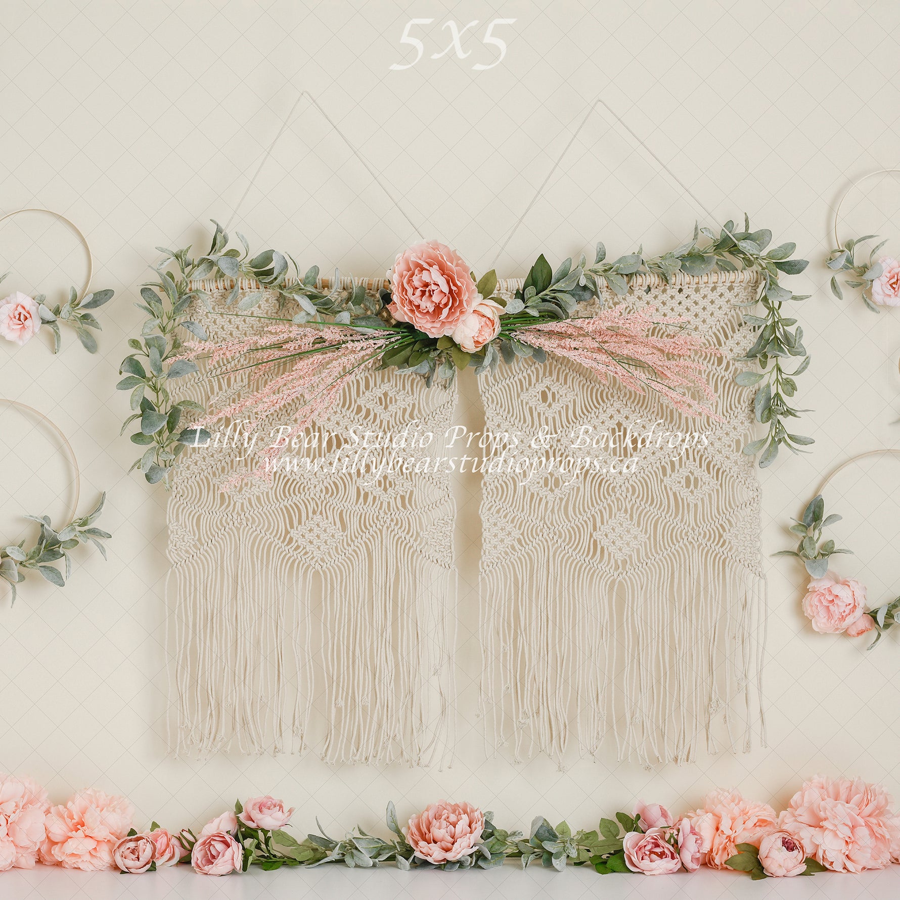 Spring Spirit by Amber Costa Photography sold by Lilly Bear Studio Props, boho - boho chic - cake smash - FABRICS - flo