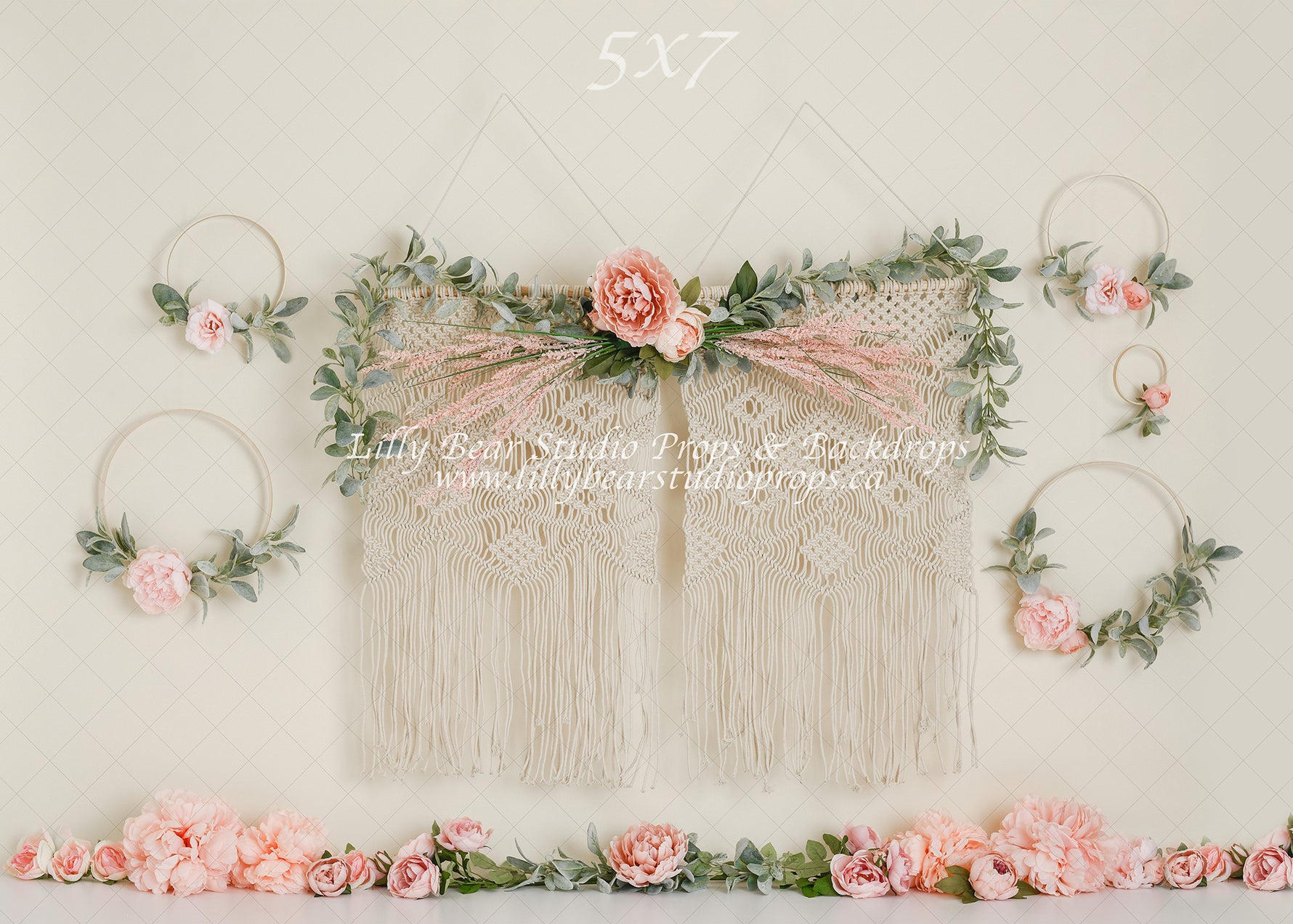Spring Spirit by Amber Costa Photography sold by Lilly Bear Studio Props, boho - boho chic - cake smash - FABRICS - flo