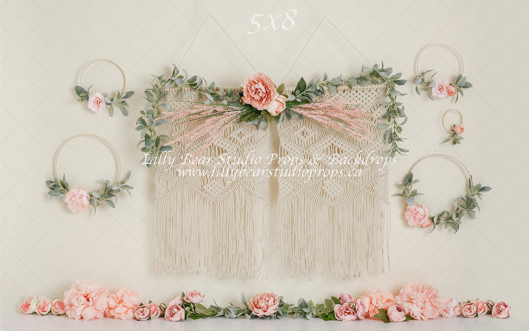 Spring Spirit by Amber Costa Photography sold by Lilly Bear Studio Props, boho - boho chic - cake smash - FABRICS - flo