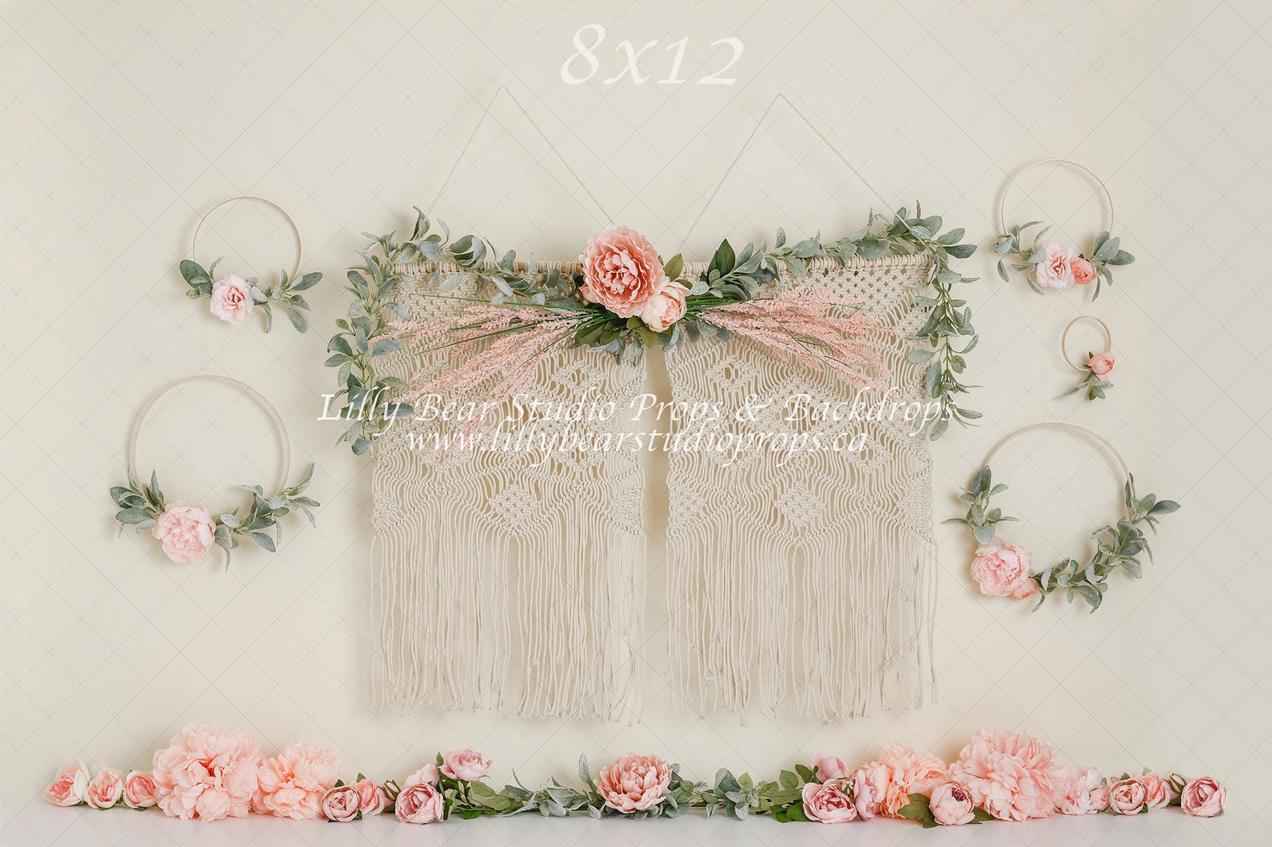 Spring Spirit by Amber Costa Photography sold by Lilly Bear Studio Props, boho - boho chic - cake smash - FABRICS - flo