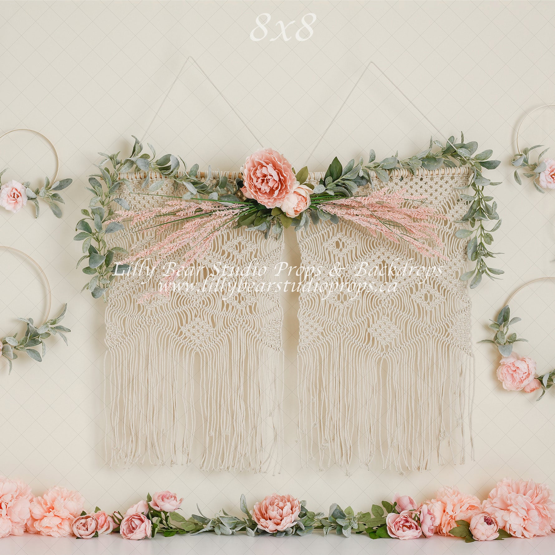 Spring Spirit by Amber Costa Photography sold by Lilly Bear Studio Props, boho - boho chic - cake smash - FABRICS - flo