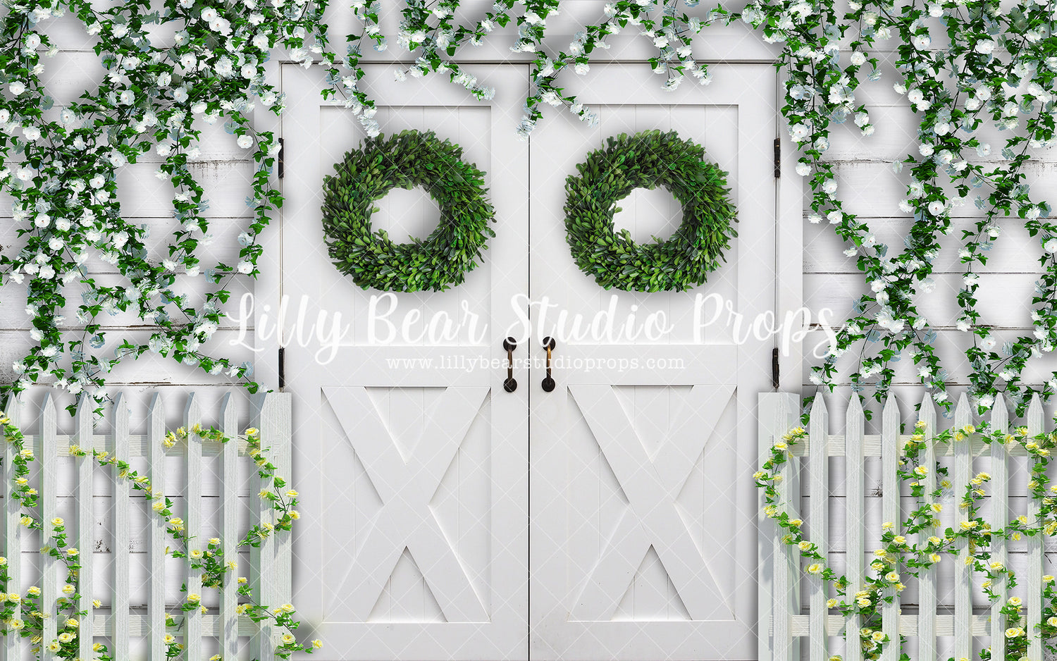 Springtime Floral Doors