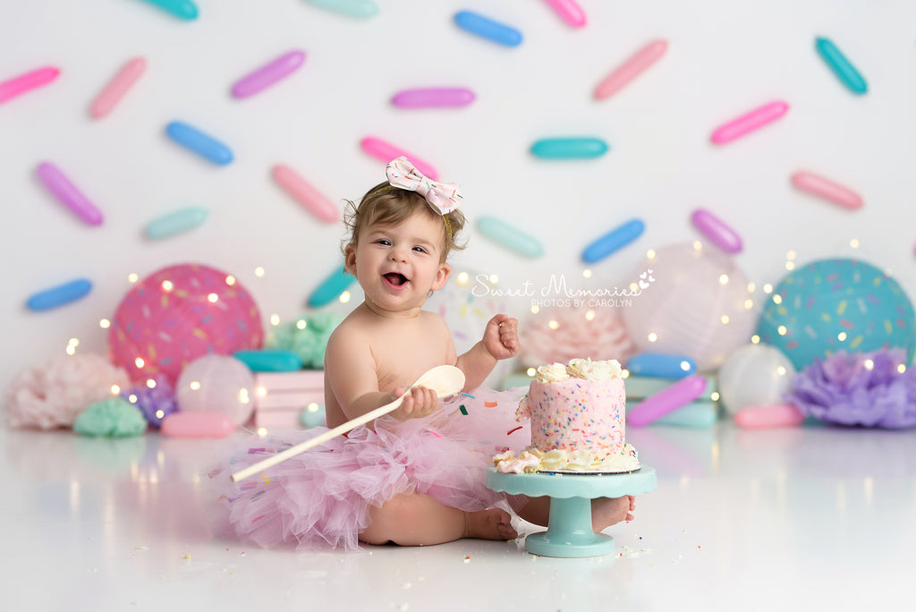 Sprinkle Party by Sweet Memories Photos By Carolyn sold by Lilly Bear Studio Props, anchor - balloon - balloon garland