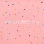 Sprinkles Please by Lilly Bear Studio Props sold by Lilly Bear Studio Props, colour - FABRICS - girl - ice cream - pink