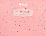 Sprinkles Please by Lilly Bear Studio Props sold by Lilly Bear Studio Props, colour - FABRICS - girl - ice cream - pink