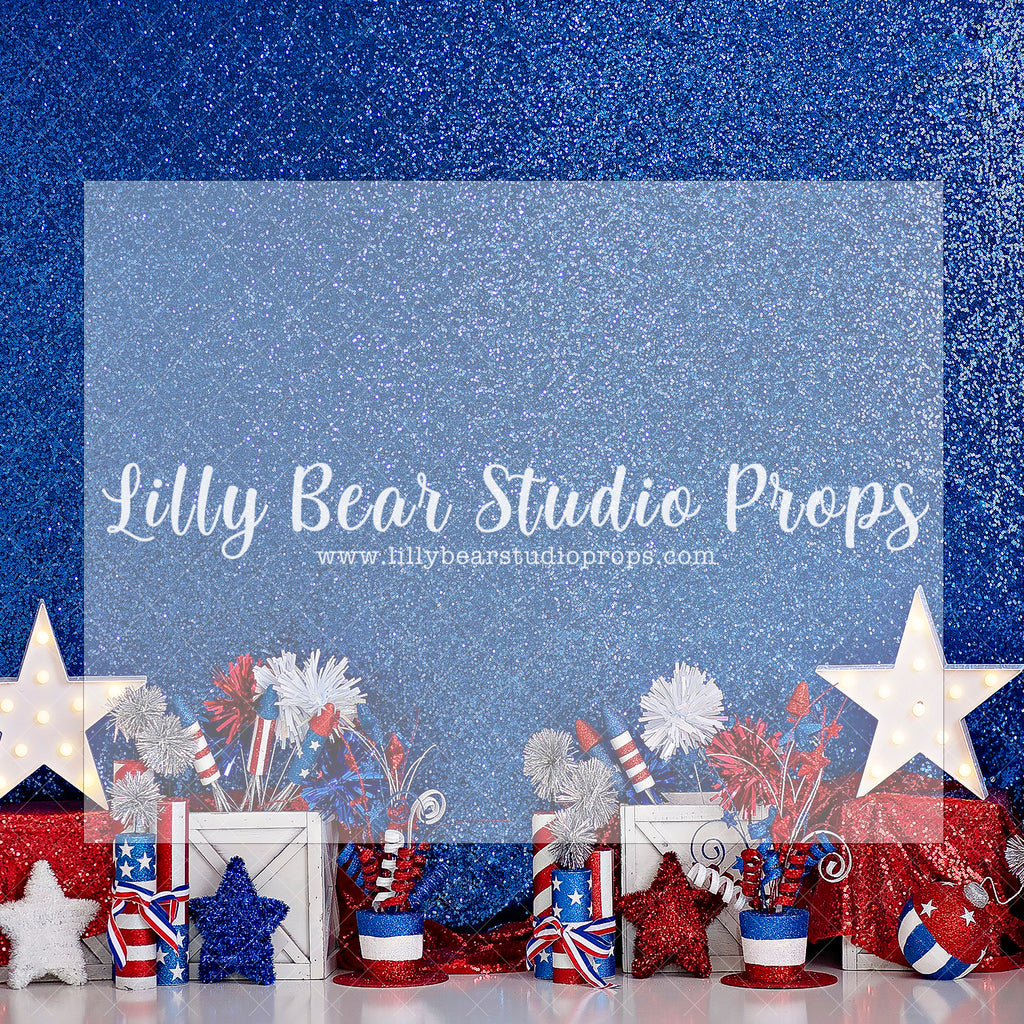 Star Spangled Celebration - Lilly Bear Studio Props, 4th of July, america, american flag, celebrate, fireworks, July 4th, July Forth, red and blue, red blue white, us flag, usa, usa flag