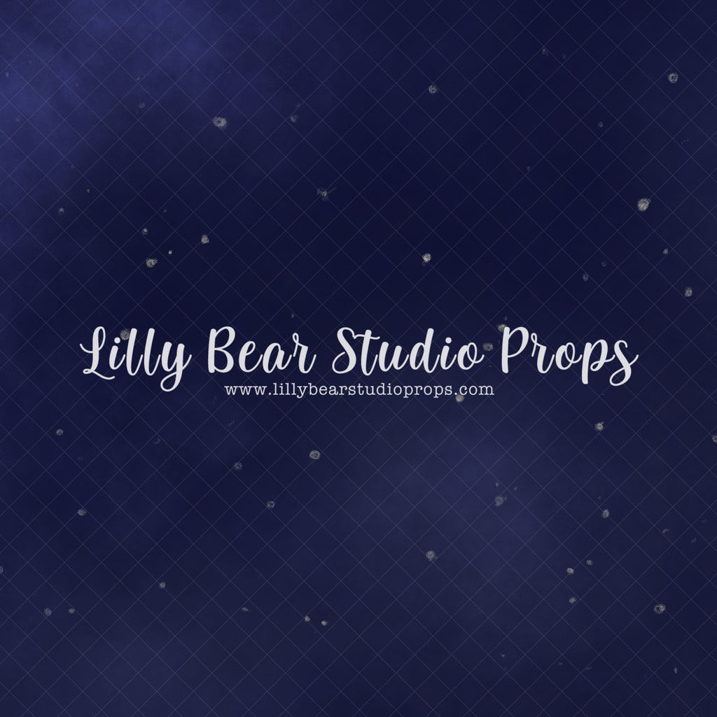 Starry Night Sky - Lilly Bear Studio Props, blue sky, blue stars, galaxy sky, little stars, night sky, shimmer stars, sky, starry sky