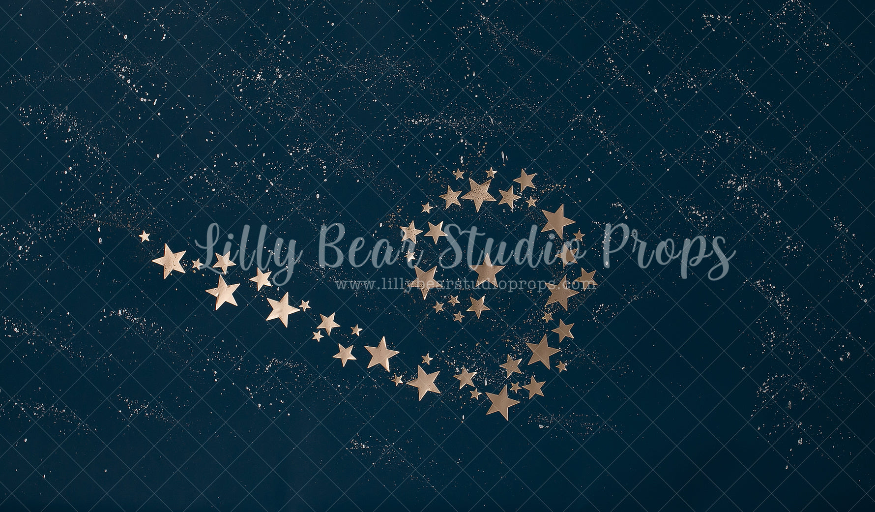 Stars Above by Karissa Knowles Photography sold by Lilly Bear Studio Props, all star - all stars - blue stars - galaxy
