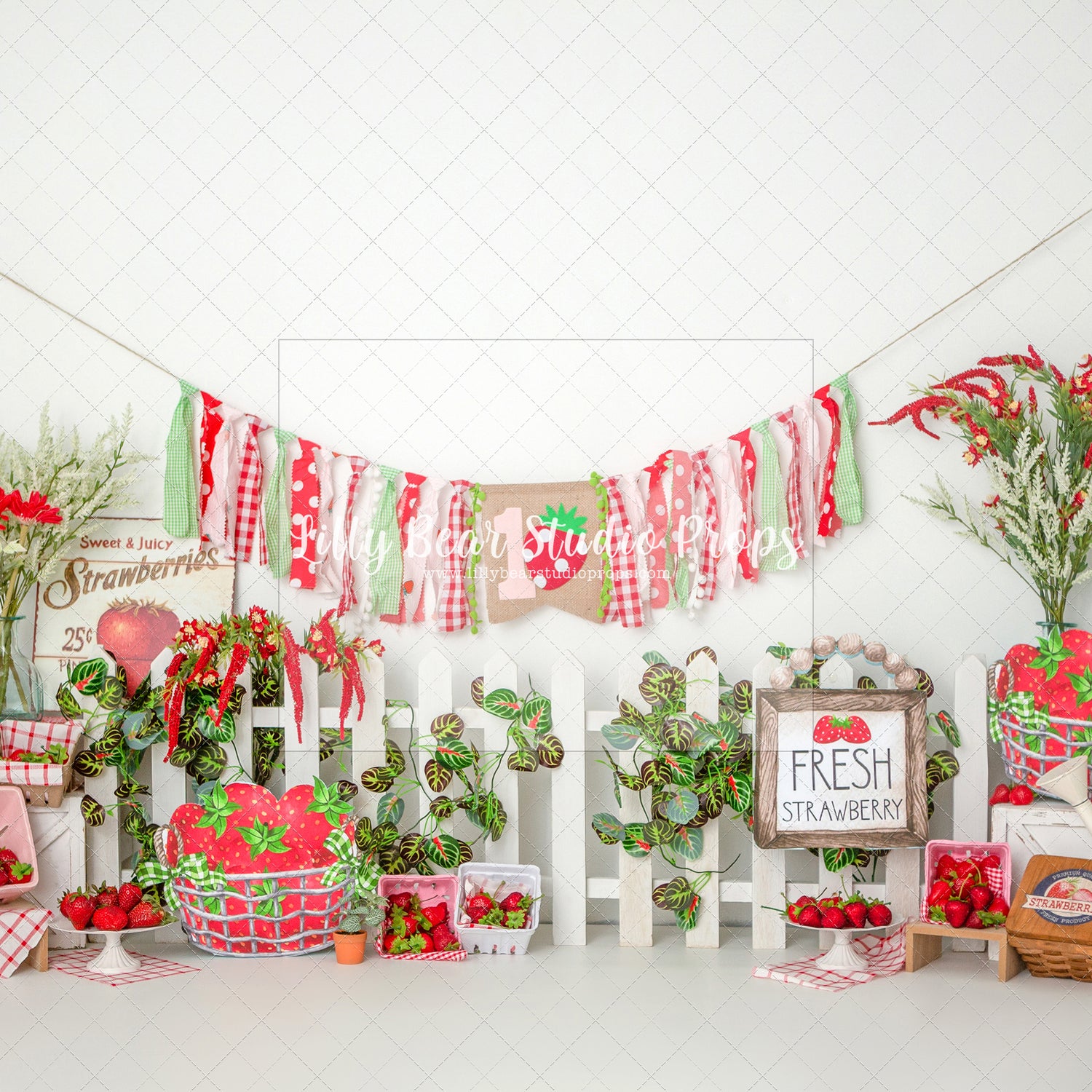 Strawberry Market Banner