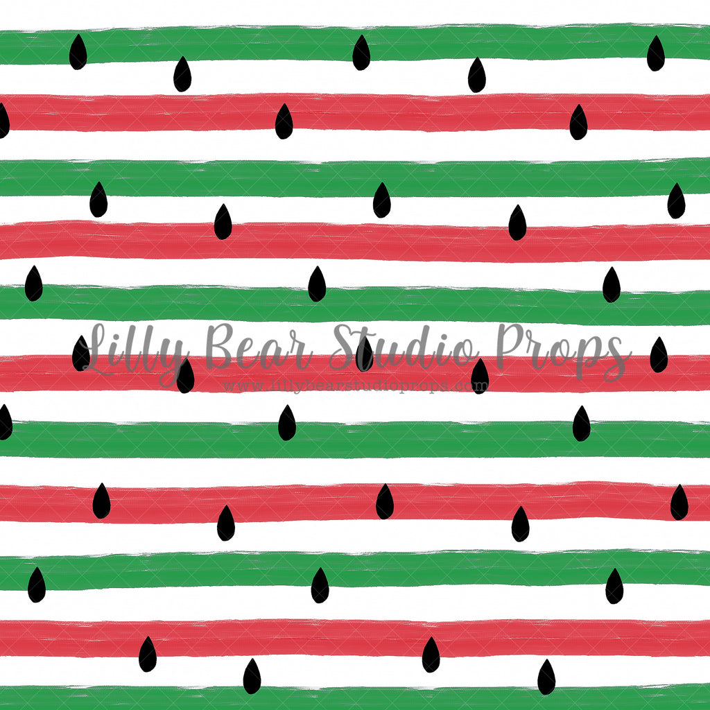 Strawberry Seeds by Jessica Ruth Photography sold by Lilly Bear Studio Props, girls - hand painted - red and green - st