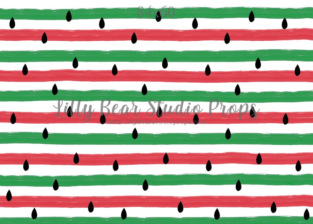 Strawberry Seeds by Jessica Ruth Photography sold by Lilly Bear Studio Props, girls - hand painted - red and green - st
