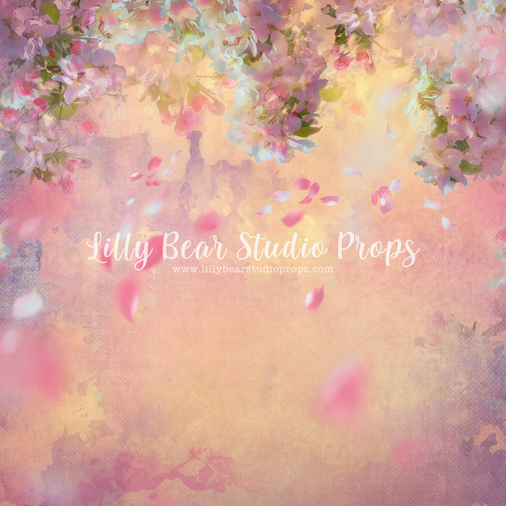 Summers Eve by Lilly Bear Studio Props sold by Lilly Bear Studio Props, abstract - FABRICS - floral - flowers - girl