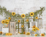 Sunflower Bloom by Sweet Memories Photos By Carolyn sold by Lilly Bear Studio Props, bloom - FABRICS - floral - garden