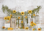 Sunflower Bloom by Sweet Memories Photos By Carolyn sold by Lilly Bear Studio Props, bloom - FABRICS - floral - garden