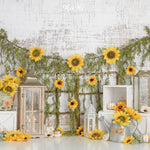 Sunflower Bloom by Sweet Memories Photos By Carolyn sold by Lilly Bear Studio Props, bloom - FABRICS - floral - garden