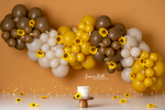 Sunflower Sanctuary - Lilly Bear Studio Props, balloon, balloon garland, boho teddy, Fabric, FABRICS, teddy, teddy balloons, teddy bear, teddy bear balloons, teddy bear love, teddy bear picnic, teddy bears, teddys
