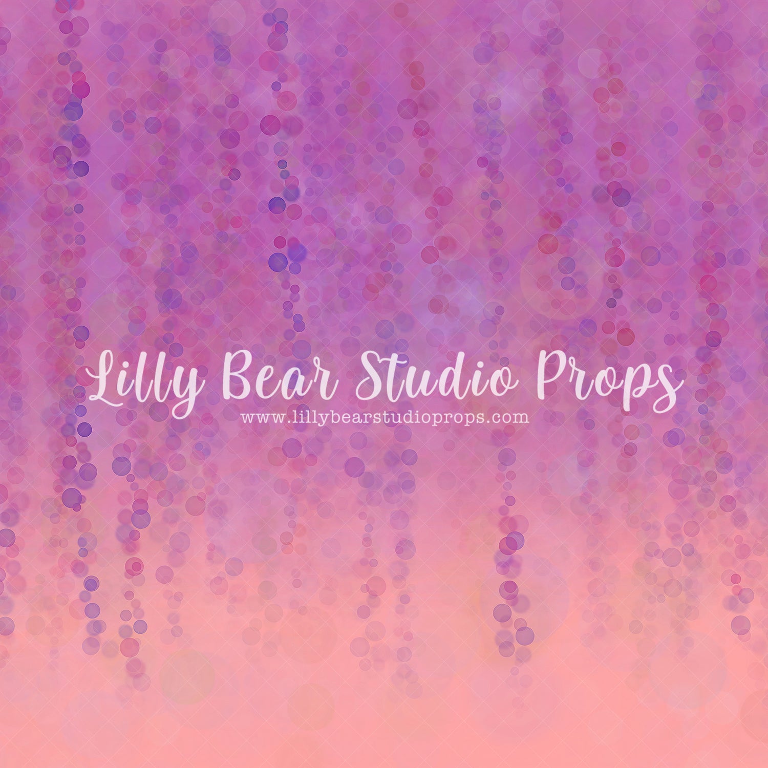 Sunset Willow by Jessica Ruth Photography sold by Lilly Bear Studio Props, floral - girls - hand painted - pink - purpl