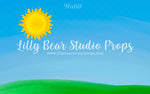Sunshine Fields by Jessica Ruth Photography sold by Lilly Bear Studio Props, boys - cake smash - field - girls - smash