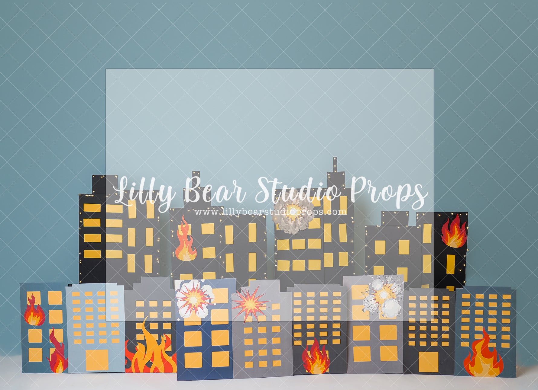 Super Hero City - Lilly Bear Studio Props, Brick Wall, comic book, Fabric, little superhero, my hero, my little hero, super hero, superhero, superheros, Wrinkle Free Fabric