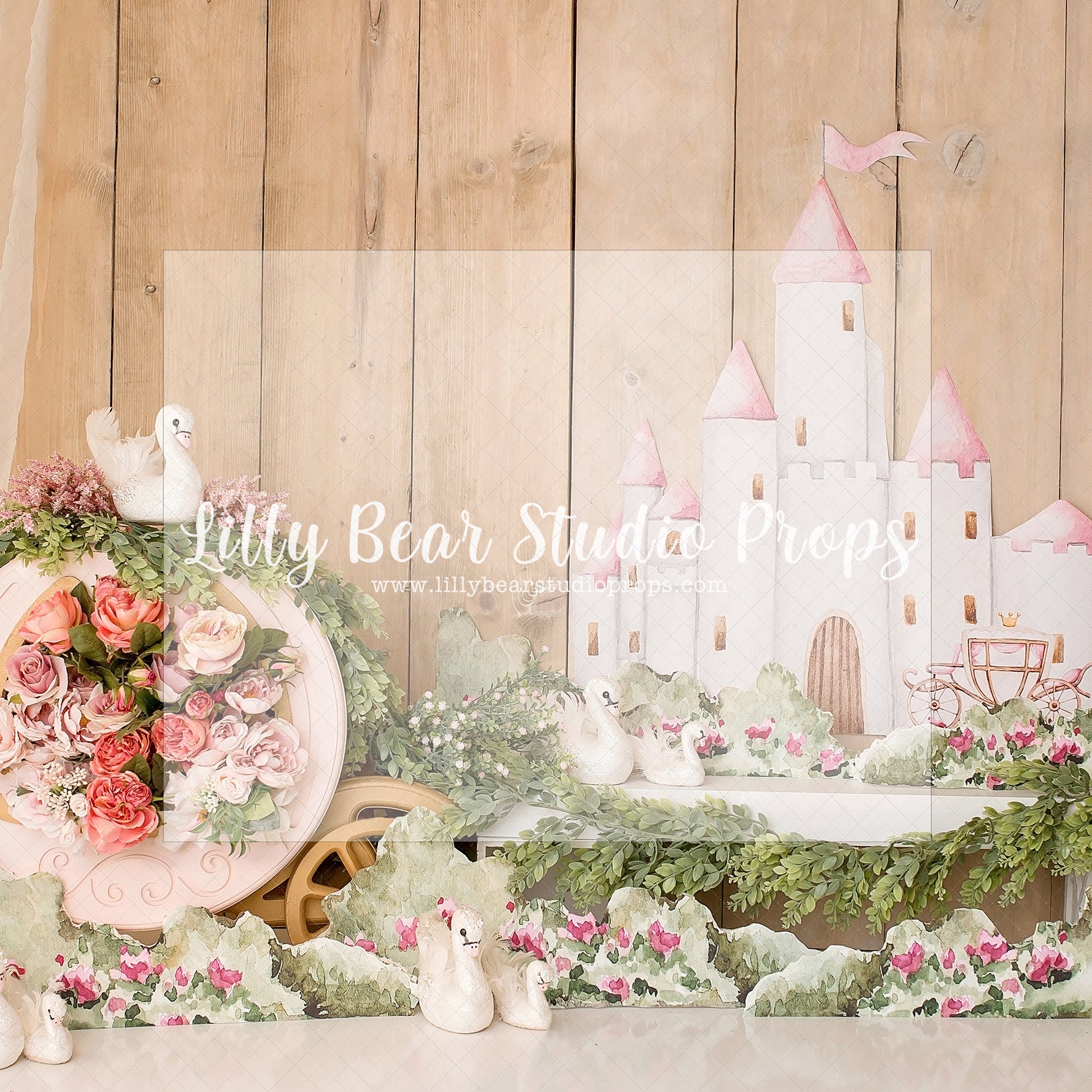 Swan Princess Castle - Lilly Bear Studio Props, Disney princess, fairy princess, little princess, pretty little princess, pretty princess, princess, princess cake smash, princess carriage, princess castle, princess party, princesses