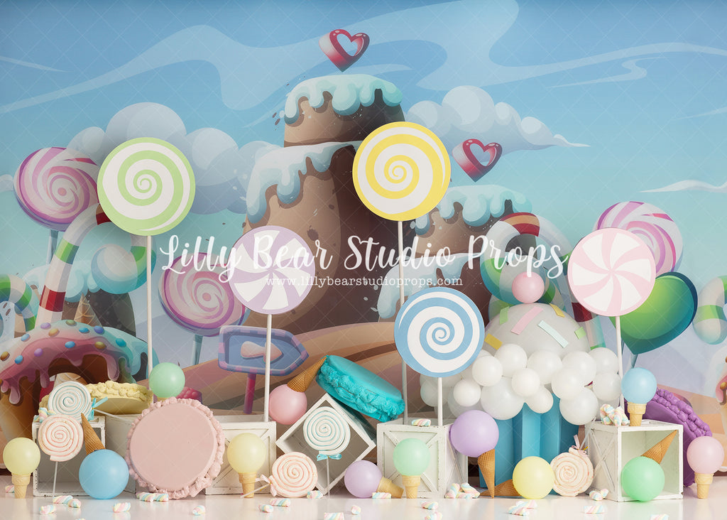 Sweet As Candy by Anything Goes Photography sold by Lilly Bear Studio Props, balloon - balloon arch - balloon garland