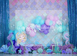 Swimming in the Deep - Lilly Bear Studio Props, blue balloons, coral, coral reef, coral sand, Fabric, glitter mermaid, gold mermaid, little mermaid, mermaid, mermaid balloons, mermaid bubbles, mermaid cove, mermaid lagoon, mermaid pattern, mermaid patterns, mermaid reef, mermaid scales, ocean, pastel mermaid, purple mermaid, sharks, under the ocean, under the sea, under the sea girl, under water, undersea, underwater, underwater bubbles, Wrinkle Free Fabric