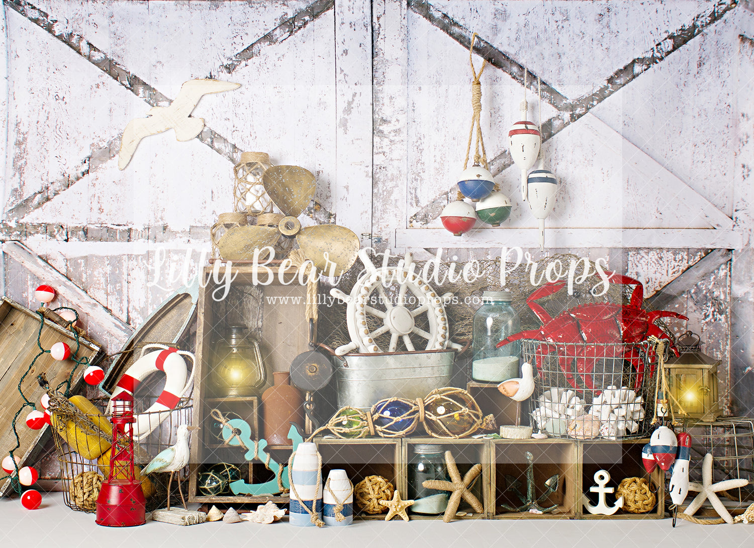 THE WHARF - Lilly Bear Studio Props, FABRICS, fish, fisherman, fishermans wharf, fishing, fishing dock, fishing rod, gone fishing, little sailor, nautical, nautical theme, rustic nautical, sailor, wharf