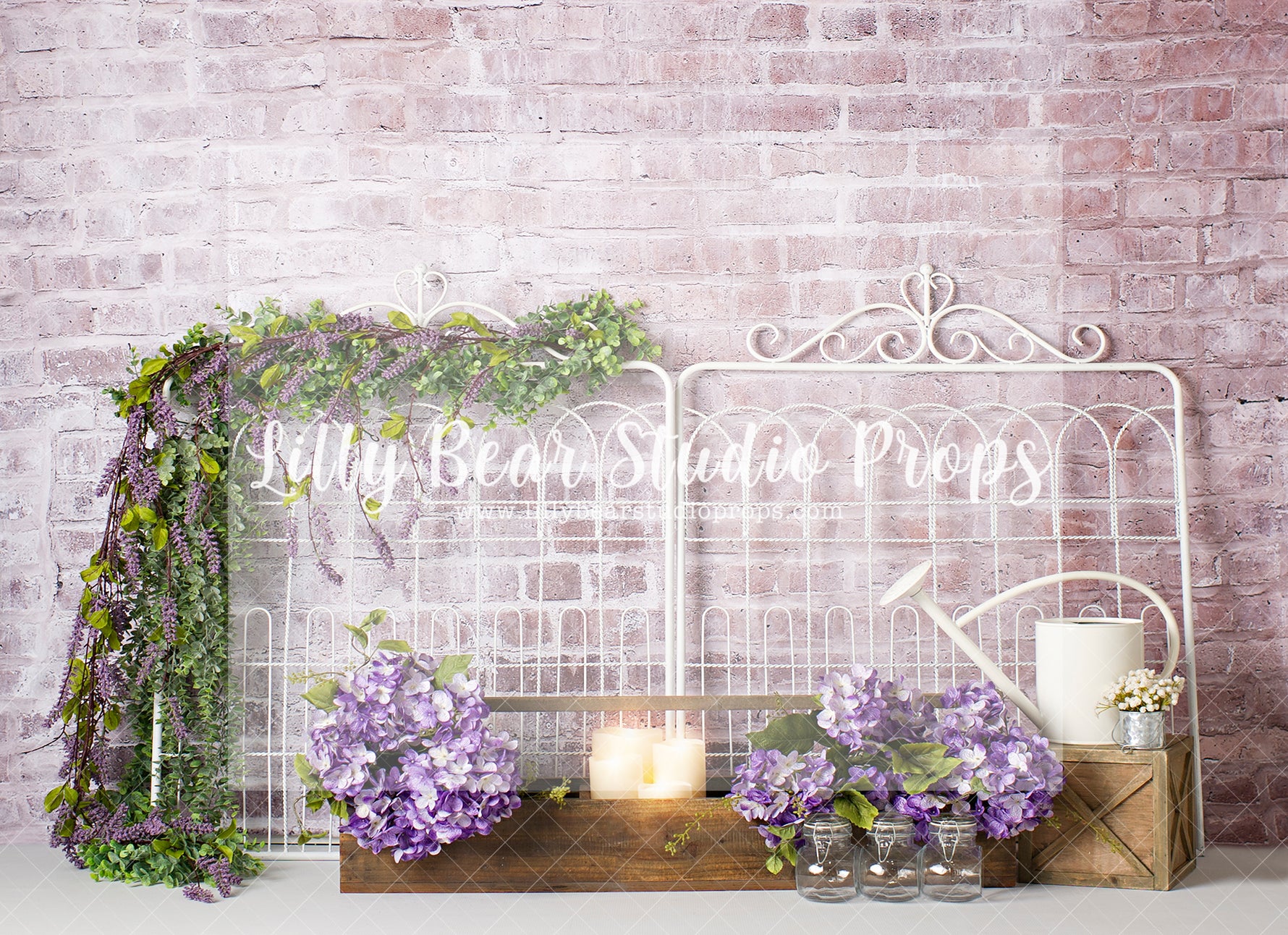 Think Spring - Lilly Bear Studio Props, boho spring, FABRICS, flower barn doors, flower garden, flower stand, spring, spring camper, spring garden