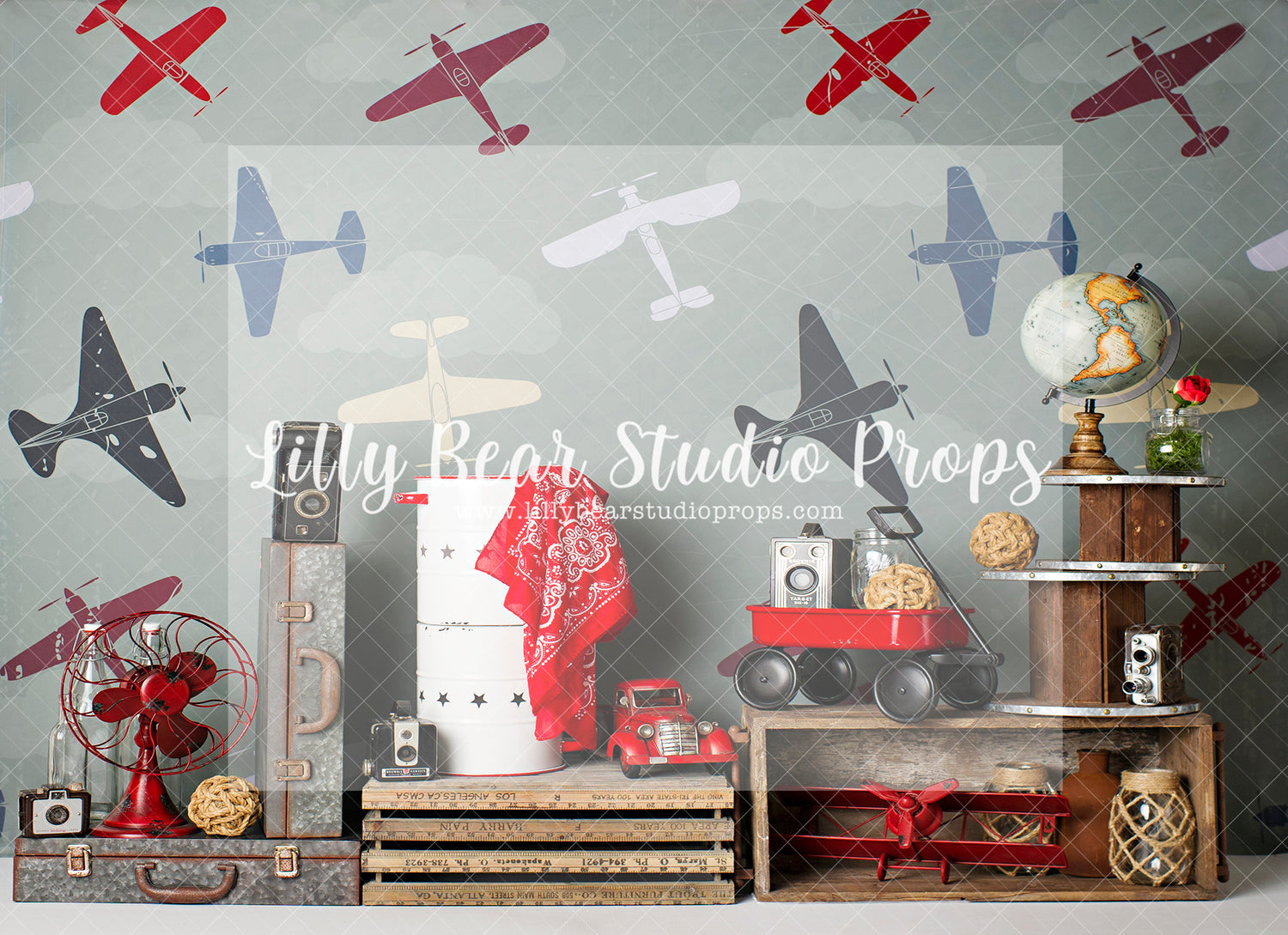 TOP GUNNER 2 - Lilly Bear Studio Props, airplane, airplane hanger, airplane one, airplanes, aviation, aviator, FABRICS, little traveller, pilot, plane, planes, travel, traveller, world traveler, world traveller