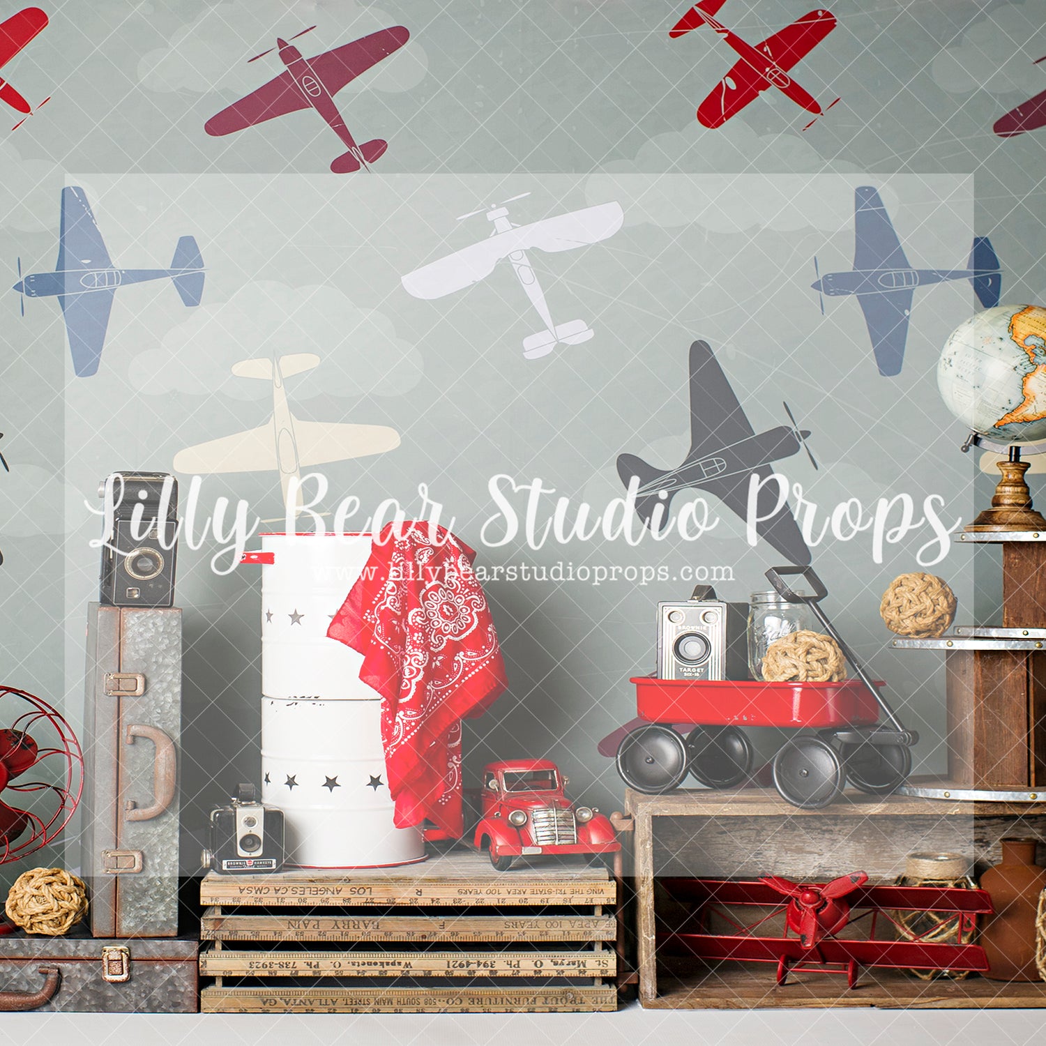 TOP GUNNER 2 - Lilly Bear Studio Props, airplane, airplane hanger, airplane one, airplanes, aviation, aviator, FABRICS, little traveller, pilot, plane, planes, travel, traveller, world traveler, world traveller
