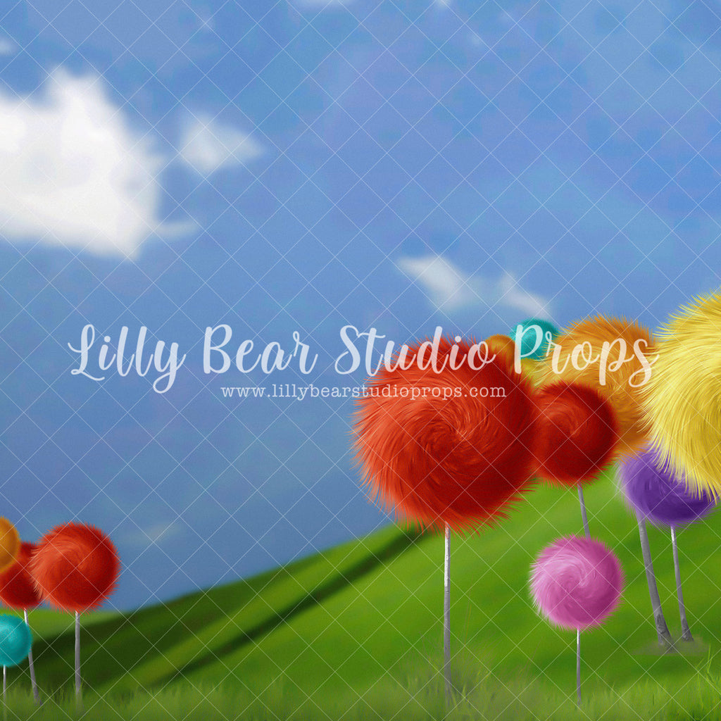 Truffula - Lilly Bear Studio Props, cat in the hat, dr.seuss, enviroment, FABRICS, lorax, seuss, the lorax, truffula trees