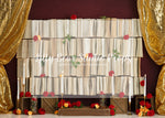 Tale As Old As Time - Lilly Bear Studio Props, beast, belle, book wall, candles, library, mrs. teapot, red roses, roses