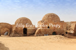 Tatooine Desert Home - Lilly Bear Studio Props, alien, aliens, astronaut, dark moon, Dark Side, darthvader, death star, desert, full moon, galaxy, galaxy space, glowing moon, jedi, make the force be with you, may the 4th be with you, Millennium Falcon, sahara desert, space, spacecraft, spaceship, star wars, stars, Stormtrooper, the force, UFO, white spaceship, Wrinkle Free Fabric, yoda, yoda one, yoda star wars