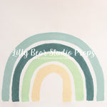 Teal Rainbow - Lilly Bear Studio Props, anchor, arrows, balloon, balloon chic, balloon garland, balloons, boho chic, bow and arrow, boy rainbow, cake smash, FABRICS, metallic balloon, pastel, pretty cake smash, scandi, scandinavian, Scandinavian rainbow, spring scandinavian, teal rainbow