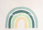 Teal Rainbow - Lilly Bear Studio Props, anchor, arrows, balloon, balloon chic, balloon garland, balloons, boho chic, bow and arrow, boy rainbow, cake smash, FABRICS, metallic balloon, pastel, pretty cake smash, scandi, scandinavian, Scandinavian rainbow, spring scandinavian, teal rainbow