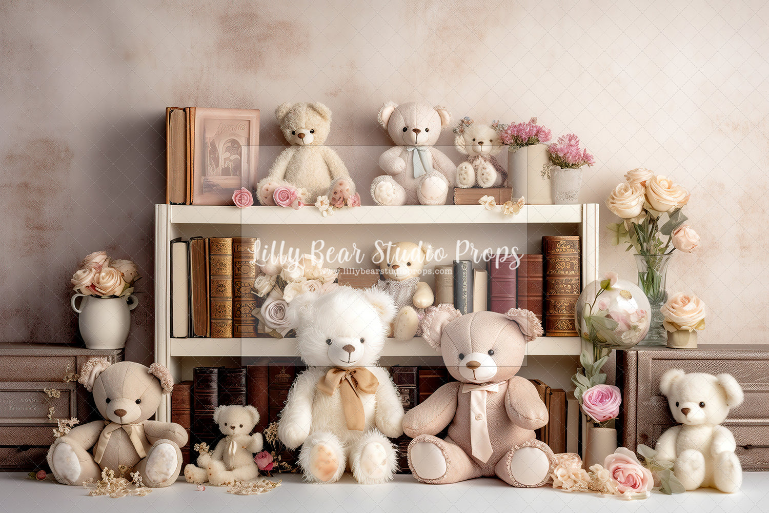 Teddies & Books Neutral