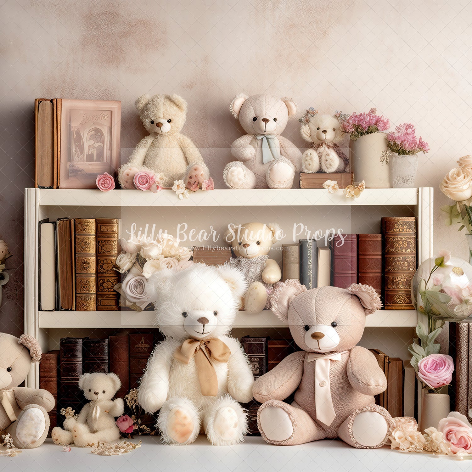 Teddies & Books Neutral